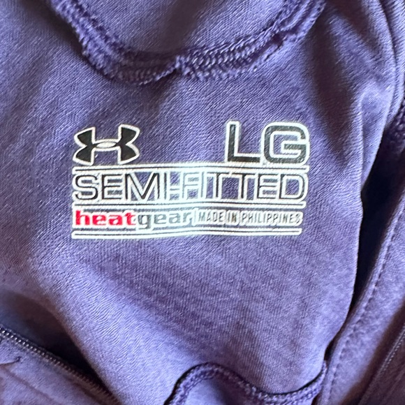 Purple Under Armour lightweight quarter zip - Picture 3 of 4